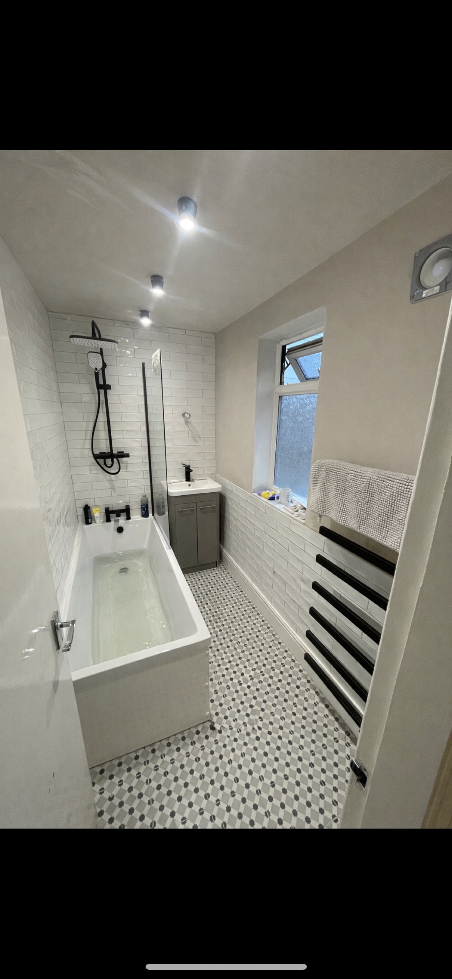 Modern bath suite